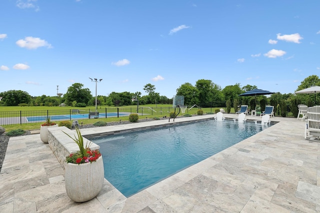 1926 Cliffview Ct, Murfreesboro, TN 37128 - view of pool with a patio area