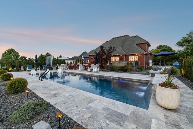 1926 Cliffview Ct, Murfreesboro, TN 37128 - view of pool with a patio