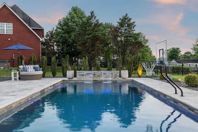 1926 Cliffview Ct, Murfreesboro, TN 37128 - view of pool with a patio
