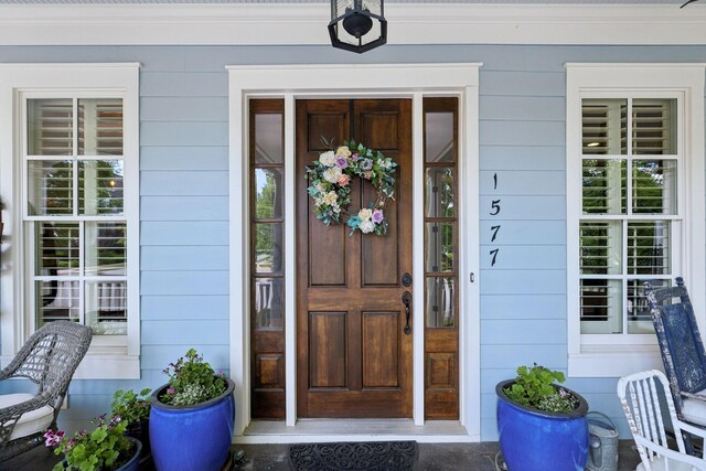 1577 Westhaven Blvd, Franklin, TN 37064 - view of exterior entry with a porch