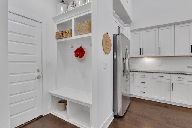 1240 Hensfield Dr, Murfreesboro, TN 37128 - mudroom featuring dark wood finished floors