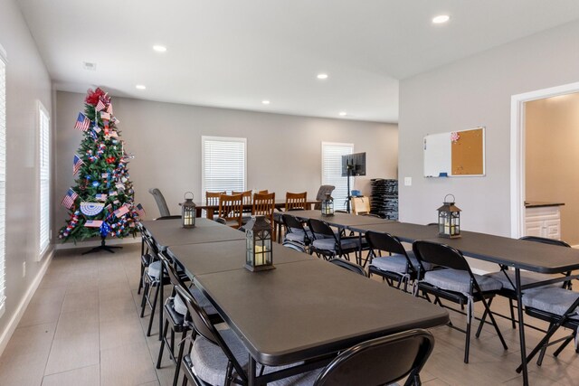 362 Chase Cir, Winchester, TN 37398 - dining room featuring recessed lighting and baseboards