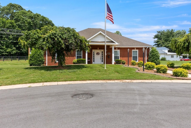 362 Chase Cir, Winchester, TN 37398 - view of front of house with brick siding and roof with shingles