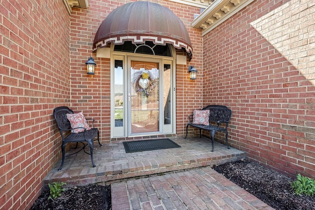 100 Carriage Way, Hendersonville, TN 37075 - doorway to property featuring brick siding