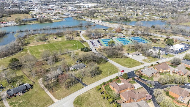 100 Carriage Way, Hendersonville, TN 37075 - aerial overview of property's location with a nearby body of water