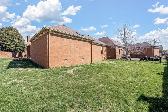 100 Carriage Way, Hendersonville, TN 37075 - view of side of home featuring brick siding, crawl space, and roof with shingles
