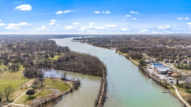 100 Carriage Way, Hendersonville, TN 37075 - aerial view of property and surrounding area with a nearby body of water