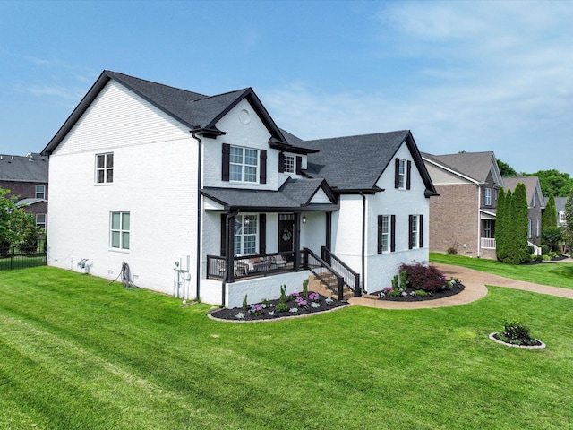 3005 Langston Pl, Spring Hill, TN 37174 - traditional home featuring a porch and brick siding