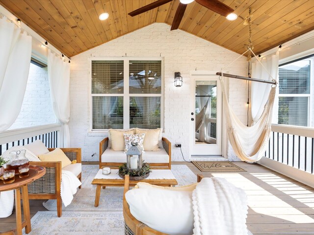 3005 Langston Pl, Spring Hill, TN 37174 - sunroom / solarium featuring vaulted ceiling and healthy amount of natural light