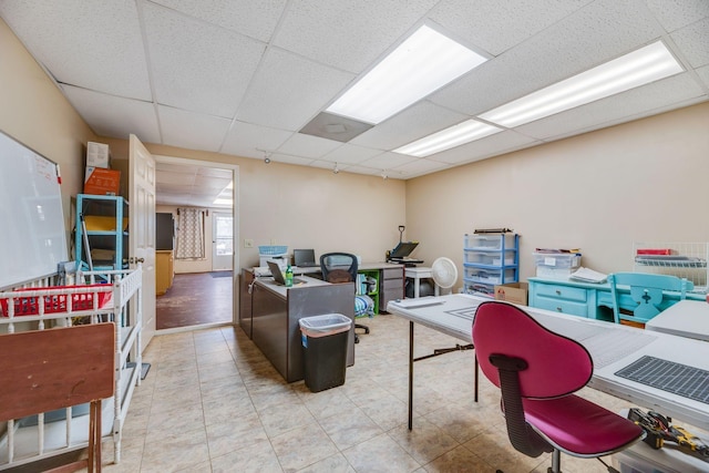 239 Henry Bayless Rd, Ardmore, TN 38449 - office space with a drop ceiling