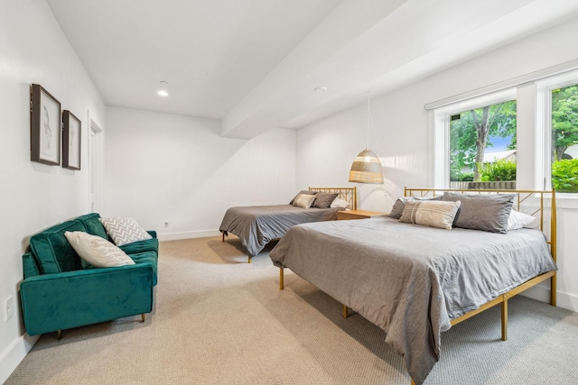 954 Russell St, Nashville, TN 37206 - carpeted bedroom featuring baseboards and recessed lighting