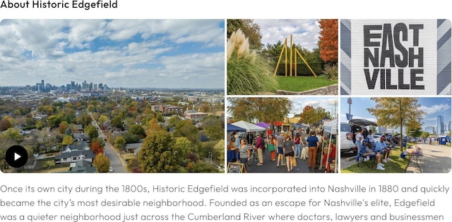 954 Russell St, Nashville, TN 37206 - view of a document with a collage of images