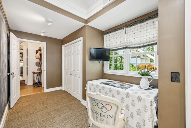 4235 Columbia Pike, Franklin, TN 37064 - carpeted bedroom with a closet and baseboards