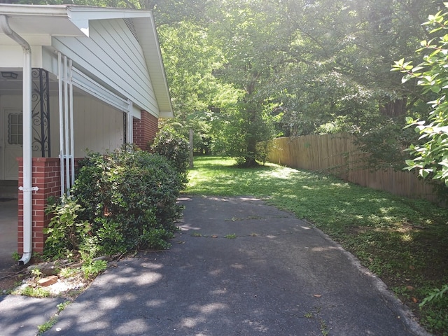 166 Westview St, Camden, TN 38320 - view of yard