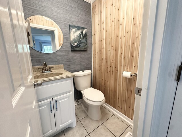 512 Riverview Dr, Franklin, TN 37064 - bathroom with tile patterned floors, vanity, toilet, and baseboards