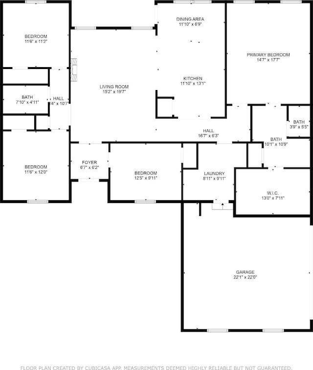 1021 Eljie Rd, Cumberland Furnace, TN 37051 - property floor plan