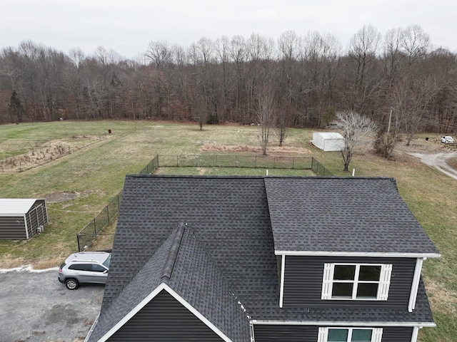 214 Miller Rd, Lafayette, TN 37083 - aerial view of property and surrounding area
