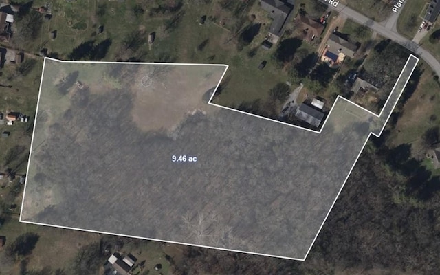 1 Old S Rd, Murfreesboro, TN 37128 - map of property location with property parcel outlined