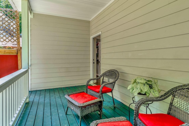 2639 Distillery Rd, Greenbrier, TN 37073 - view of deck