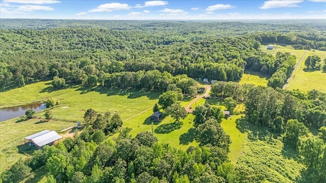 2890 Nance Bend Rd, Clifton, TN 38425 - view of property location featuring a heavily wooded area and a nearby body of water