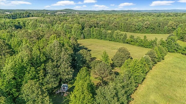 2890 Nance Bend Rd, Clifton, TN 38425 - aerial overview of property's location featuring a heavily wooded area