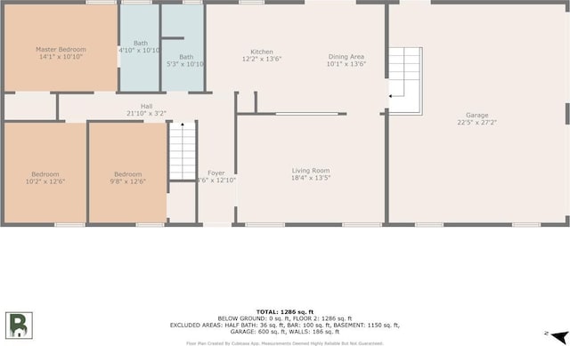 2890 Nance Bend Rd, Clifton, TN 38425 - floor plan / room layout