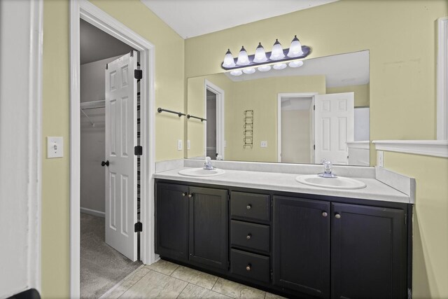 5009 Lanier Dr, Greenbrier, TN 37073 - full bathroom featuring double vanity