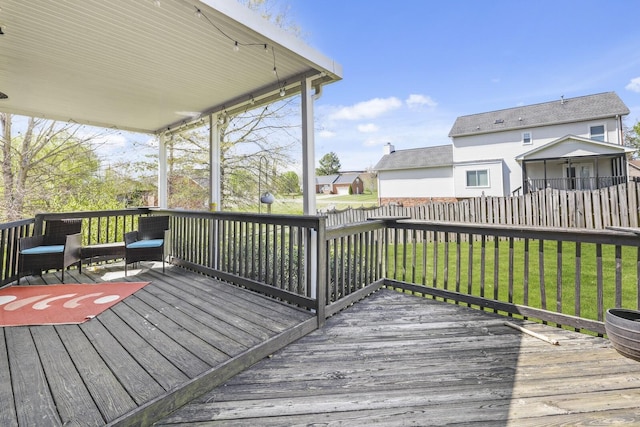 5009 Lanier Dr, Greenbrier, TN 37073 - view of deck