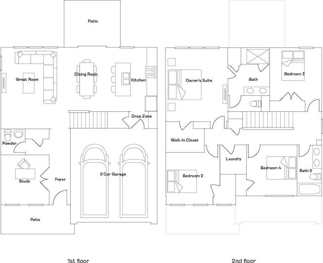 2413 Williams Ridge Dr, Columbia, TN 38401 - property floor plan