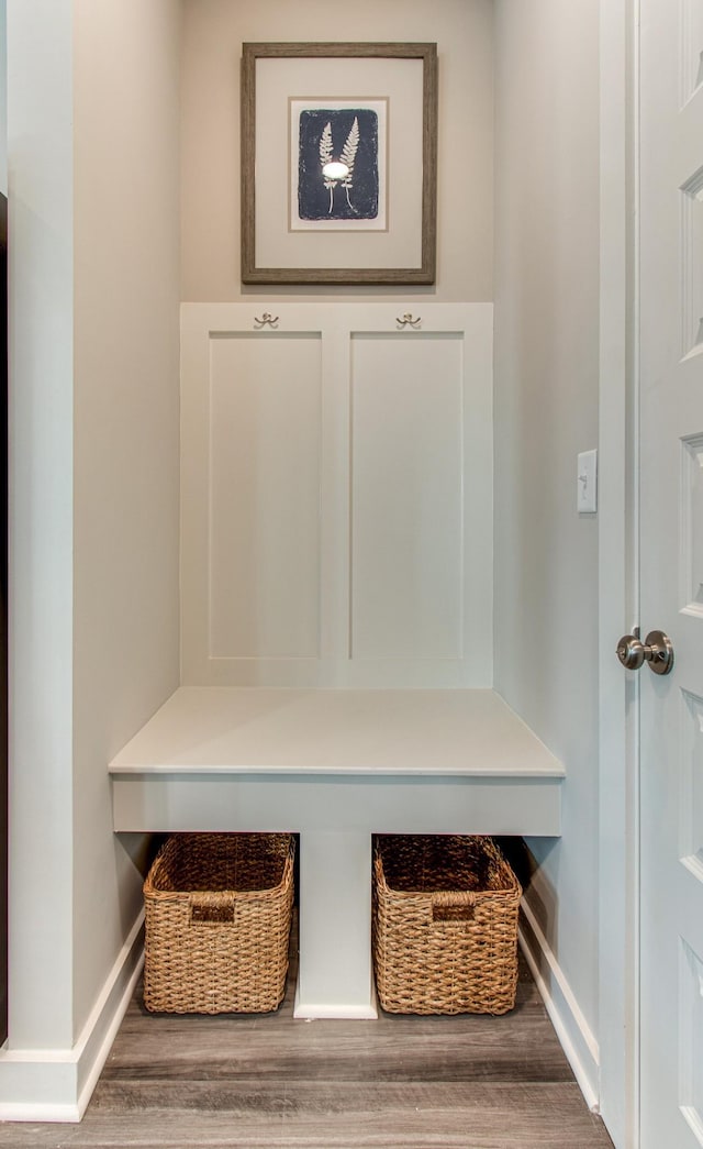 2413 Williams Ridge Dr, Columbia, TN 38401 - mudroom featuring wood finished floors and baseboards