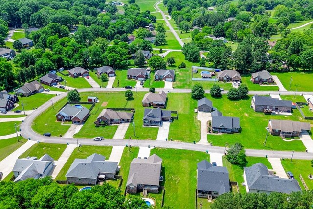 1020 Corey Dr, Lewisburg, TN 37091 - aerial perspective of suburban area