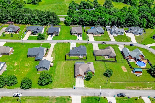 1020 Corey Dr, Lewisburg, TN 37091 - aerial view of residential area
