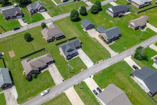 1020 Corey Dr, Lewisburg, TN 37091 - aerial view of property and surrounding area featuring nearby suburban area