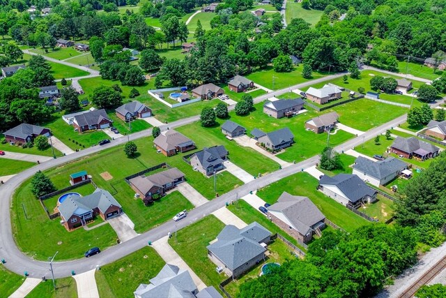 1020 Corey Dr, Lewisburg, TN 37091 - aerial perspective of suburban area