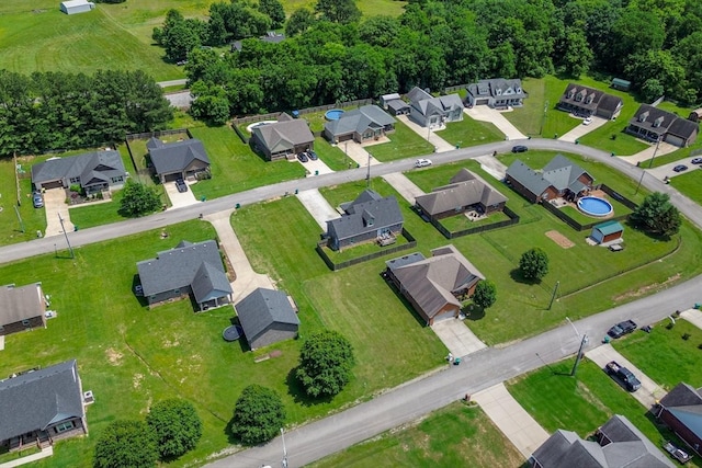 1020 Corey Dr, Lewisburg, TN 37091 - aerial view of residential area