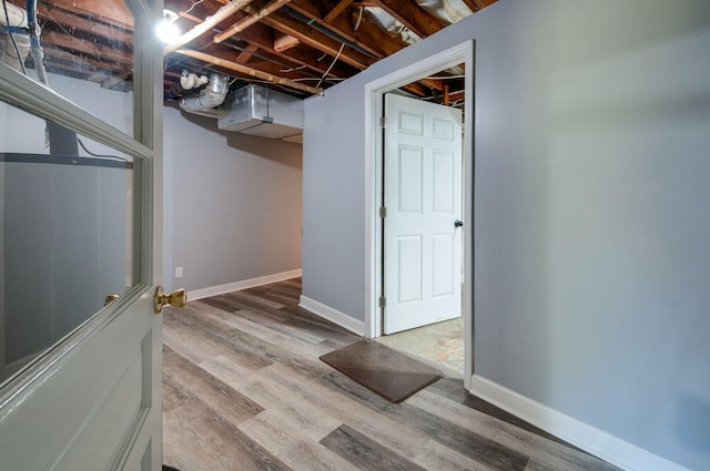 930 Havenhill Dr, Nashville, TN 37217 - finished below grade area with wood finished floors and baseboards