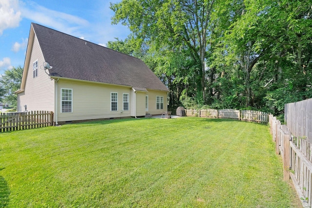 1513 Bunbury Dr, Thompsons Station, TN 37179 - rear view of property featuring crawl space and roof with shingles