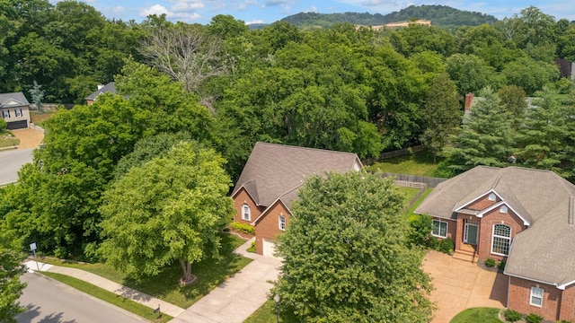 1513 Bunbury Dr, Thompsons Station, TN 37179 - aerial view of property and surrounding area