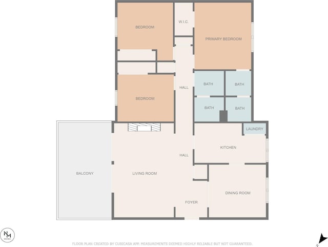 4505 Harding Pike Unit 103, Nashville, TN 37205 - floor plan / room layout