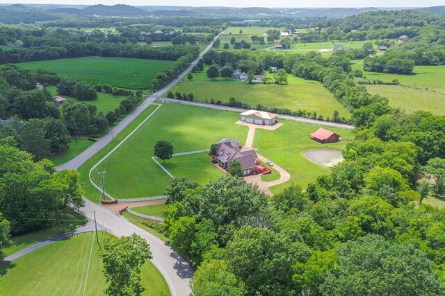 1446 Kittrell Rd, Franklin, TN 37064 - aerial view of sparsely populated area