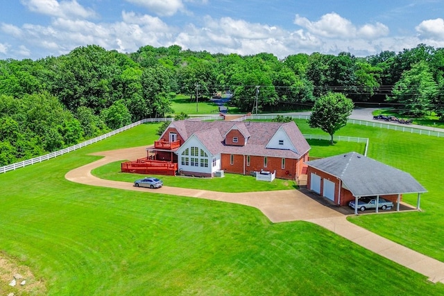 1446 Kittrell Rd, Franklin, TN 37064 - view of subject property featuring a forest