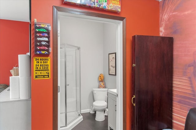 1446 Kittrell Rd, Franklin, TN 37064 - full bath featuring toilet and a shower stall
