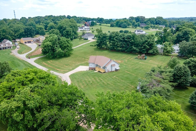 3606 Fairway Fields Ln, Spring Hill, TN 37174 - overview of rural landscape with a tree filled landscape