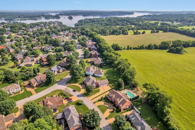 2005 Dunedin Cv, Old Hickory, TN 37138 - aerial perspective of suburban area with a nearby body of water