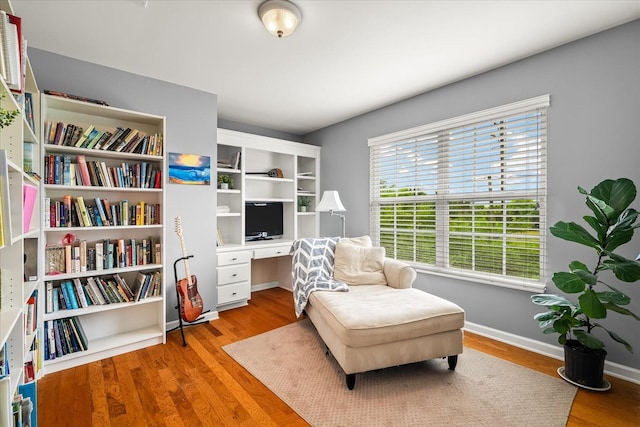 4055 Williford Way, Spring Hill, TN 37174 - living area with wood finished floors and baseboards