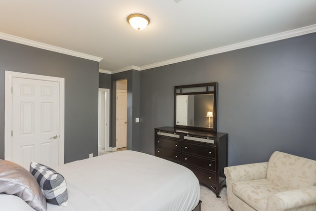 1414 Bernard Way, Franklin, TN 37067 - bedroom with ornamental molding and light colored carpet