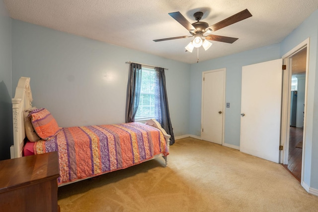 711 Hurricane Hill Dr, Waynesboro, TN 38485 - bedroom with carpet flooring, ceiling fan, and baseboards