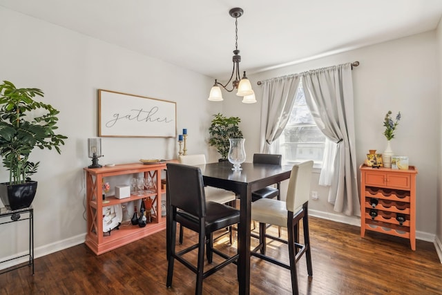214 Glenn Ave, Gallatin, TN 37066 - dining room with dark wood-style floors and baseboards