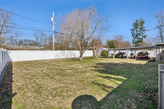214 Glenn Ave, Gallatin, TN 37066 - view of yard featuring a carport