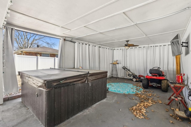 214 Glenn Ave, Gallatin, TN 37066 - sunroom featuring a hot tub